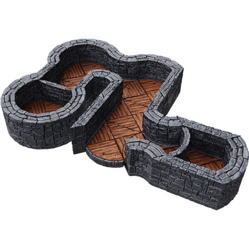 WarLock Tiles Dungeon 1Inch Angles and Curves Expansion